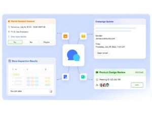 Communicating in real time with Lark Messenger