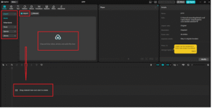 Launch CapCut Desktop and Create a New Project