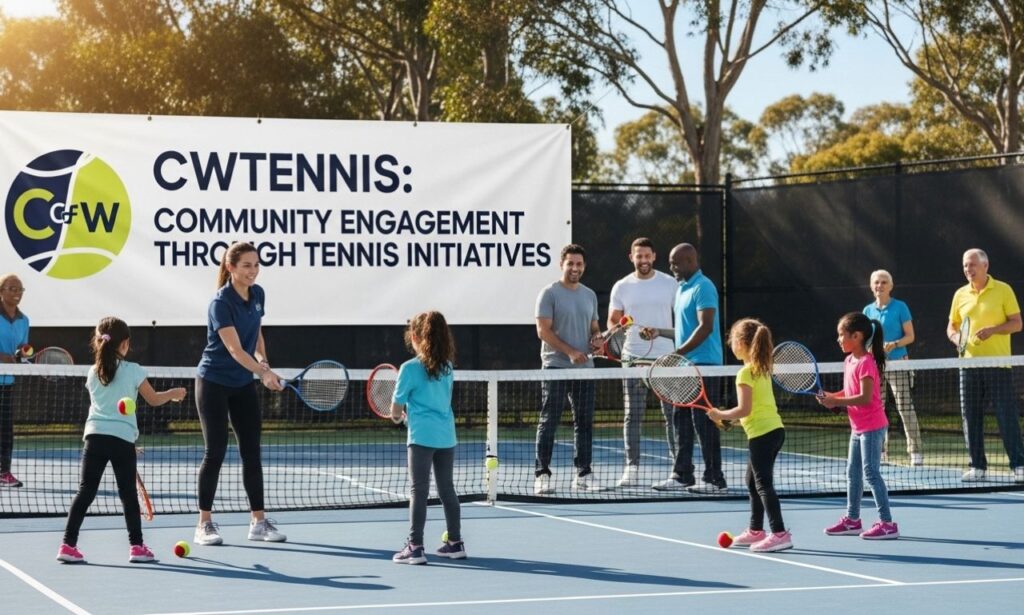CWtennis: Community Engagement through Tennis Initiatives
