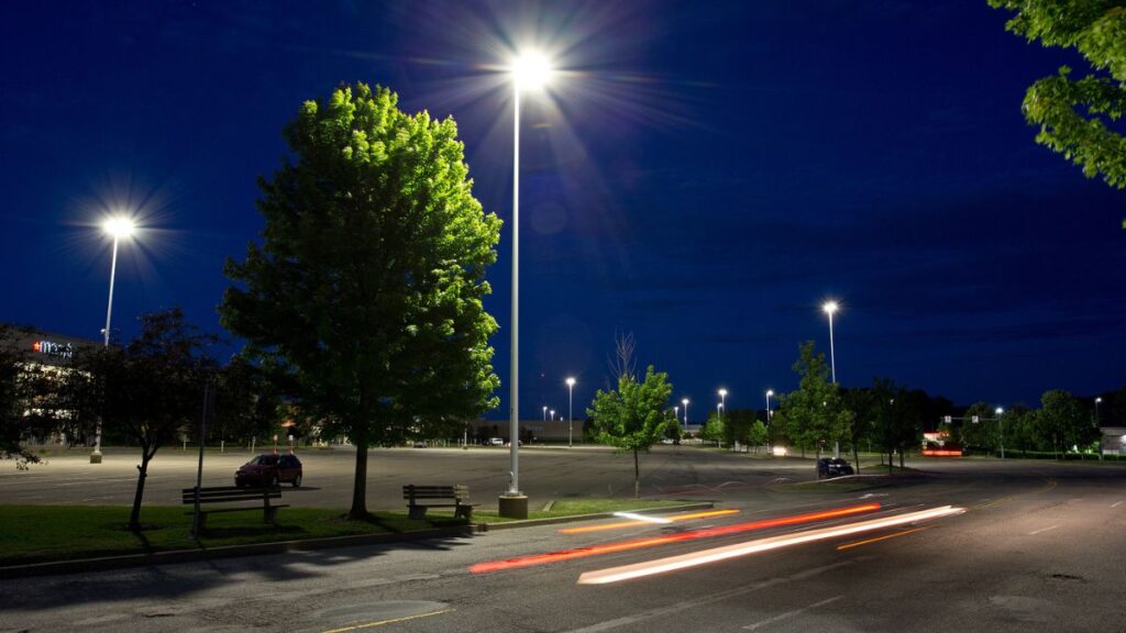 LED Parking Lot Lights