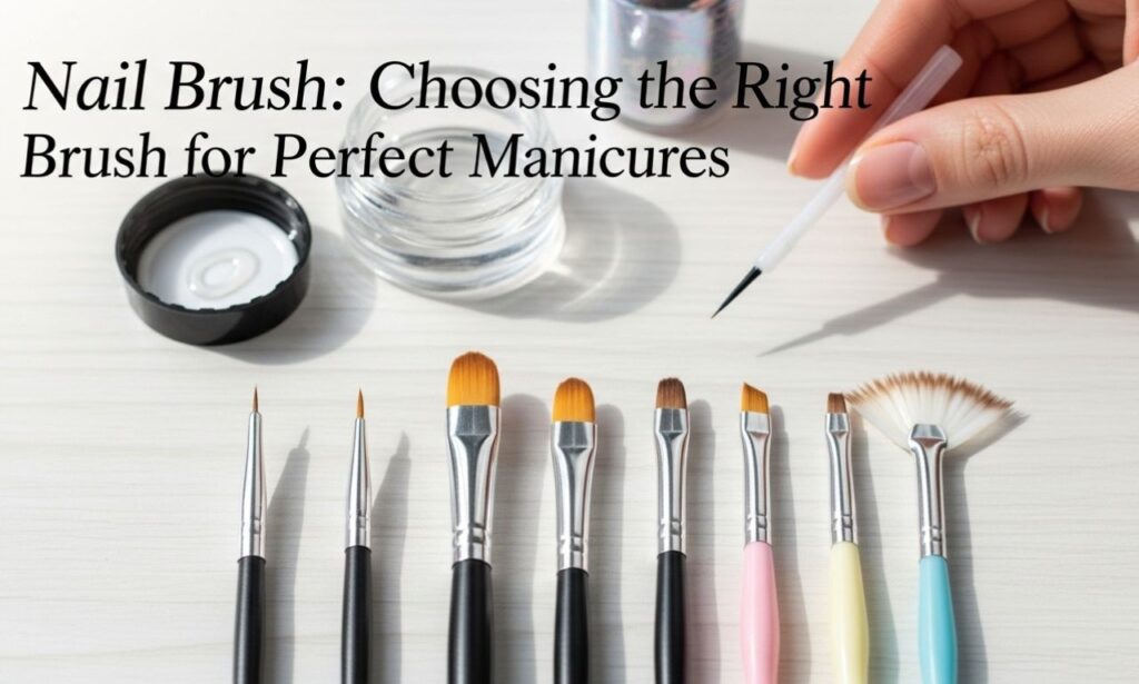 Nail Brush: Choosing the Right Brush for Perfect Manicures