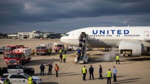 united flight ua967 diverted