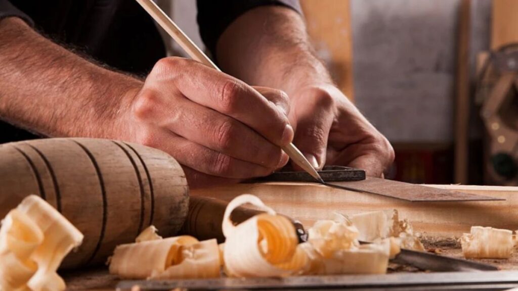 blind woodworking